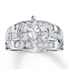 Thumbnail Image 1 of Previously Owned Diamond Engagement Ring 1-1/2 ct tw Marquise 14K White Gold