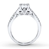 Thumbnail Image 2 of Previously Owned Diamond Ring 1/2 ct tw 10K White Gold