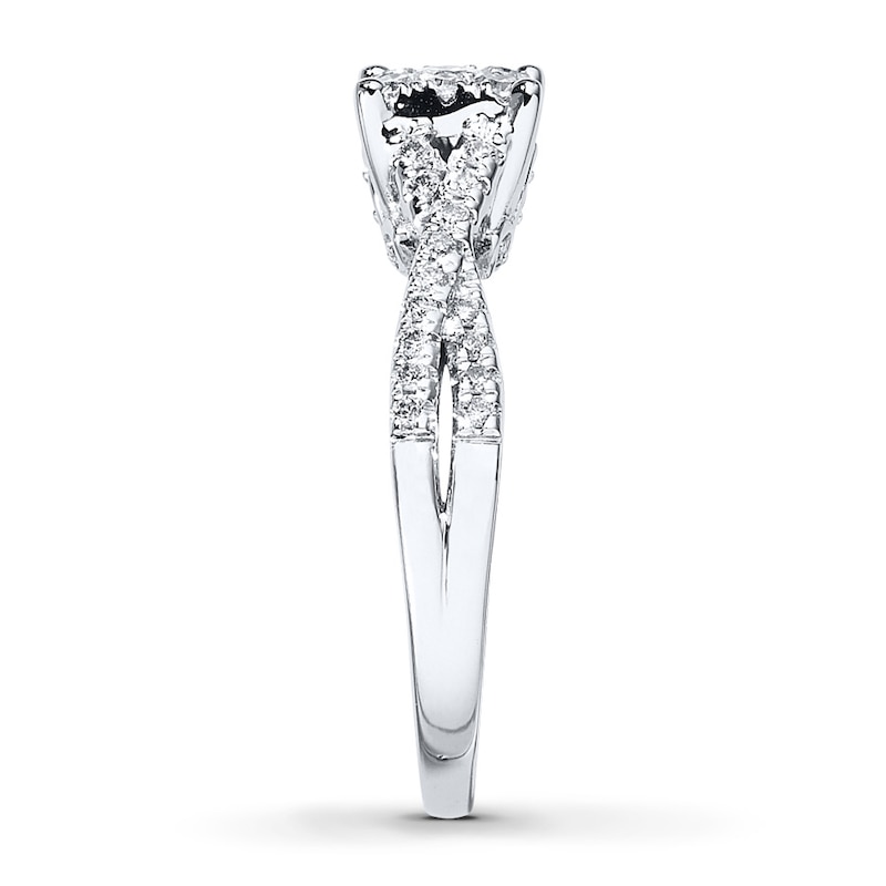 Main Image 3 of Previously Owned Diamond Ring 1/2 ct tw 10K White Gold