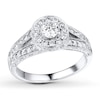 Thumbnail Image 1 of Previously Owned Diamond Engagement Ring 1 ct tw Round-cut 14K White Gold