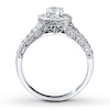 Thumbnail Image 2 of Previously Owned Diamond Engagement Ring 1 ct tw Round-cut 14K White Gold