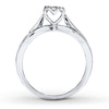 Thumbnail Image 2 of Previously Owned Diamond Engagement Ring 1/5 ct tw Round-cut 10K White Gold