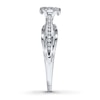 Thumbnail Image 3 of Previously Owned Diamond Engagement Ring 1/5 ct tw Round-cut 10K White Gold