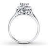 Thumbnail Image 2 of Previously Owned Ring 3/8 ct tw Diamonds 10K White Gold