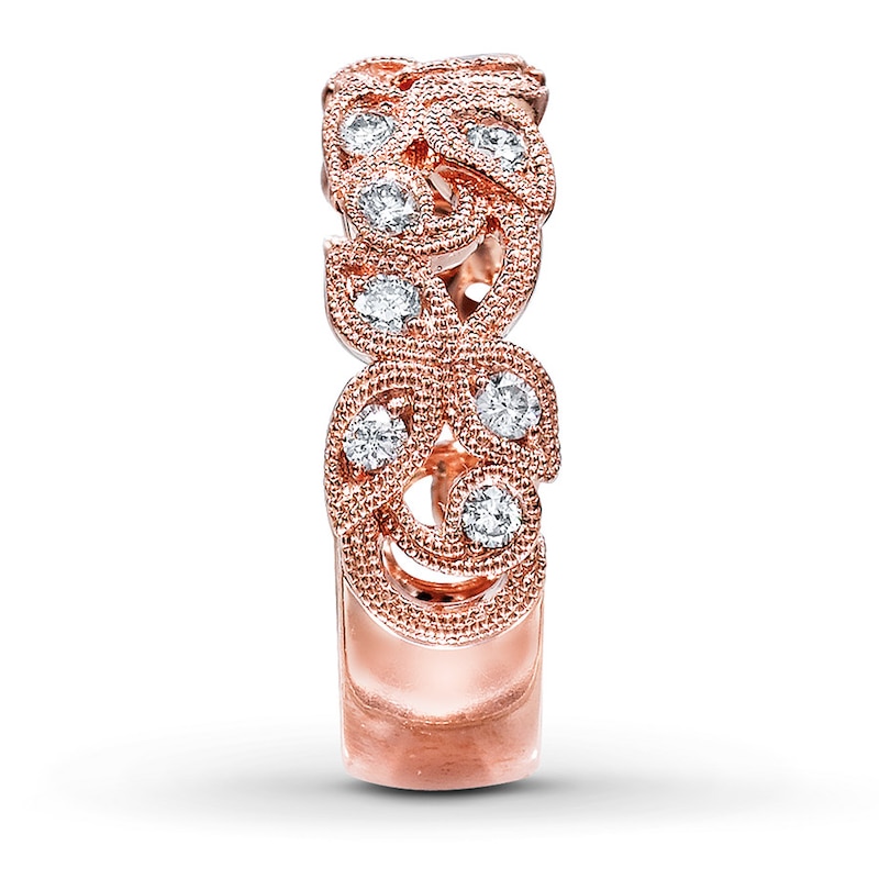 Main Image 3 of Previously Owned Neil Lane Diamond Ring 1/2 ct tw 14K Rose Gold