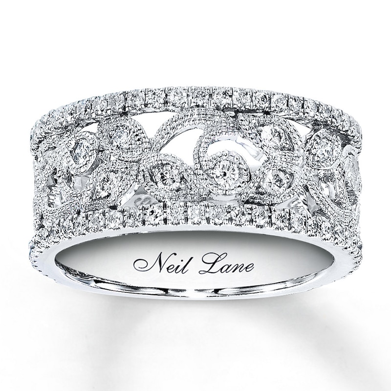 Main Image 1 of Previously Owned Neil Lane Designs Ring 3/4 ct tw Diamonds 14K White Gold