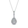 Thumbnail Image 1 of Previously Owned Neil Lane Necklace 1/2 ct tw Diamonds 14K White Gold