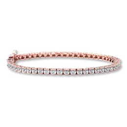 Previously Owned Diamond Bracelet 1/6 ct tw 10K Rose Gold 7.25"