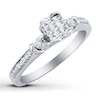 Thumbnail Image 1 of Previously Owned Diamond Fashion Ring 1/5 ct tw 10K White Gold