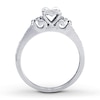 Thumbnail Image 2 of Previously Owned Diamond Fashion Ring 1/5 ct tw 10K White Gold