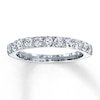 Previously Owned Diamond Anniversary Band 3/4 Carat tw 14K White Gold