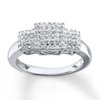Thumbnail Image 0 of Previously Owned Diamond Mom Ring 1/6 ct tw Sterling Silver