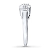 Thumbnail Image 2 of Previously Owned Diamond Mom Ring 1/6 ct tw Sterling Silver