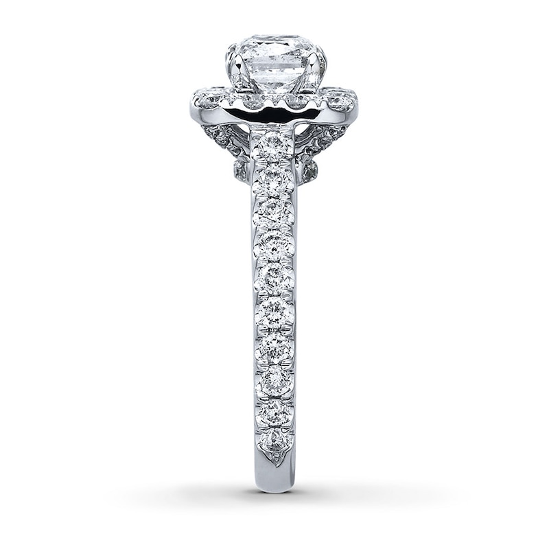 Main Image 3 of Previously Owned Neil Lane Engagement Ring 2 ct tw Diamonds 14K White Gold - Size 5