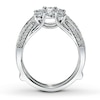 Thumbnail Image 2 of Previously Owned Diamond Enhancer Ring 1 ct tw 14K White Gold Size 6.75