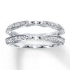 Thumbnail Image 1 of Previously Owned Diamond Enhancer Ring 3/8 ct tw 10K White Gold