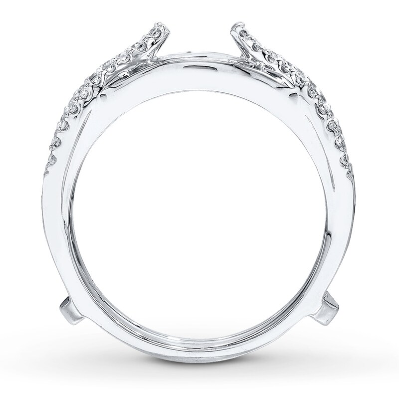 Main Image 2 of Previously Owned Enhancer Ring 3/4 cttw Diamonds 14K White Gold