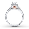 Thumbnail Image 1 of Previously Owned Diamond Ring 1-1/5 cts tw 14K Two-Tone Gold