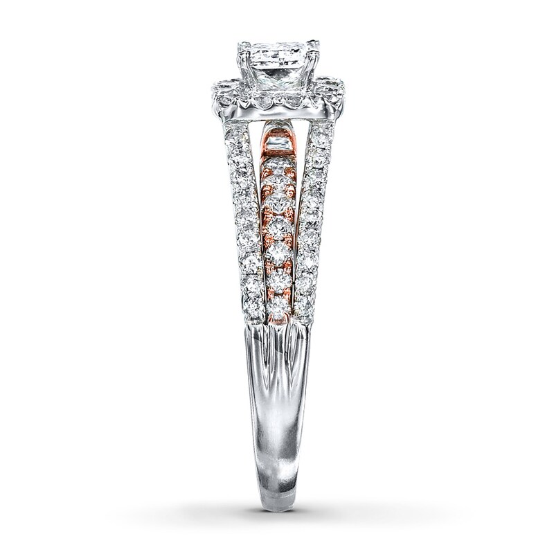 Previously Owned Diamond Ring 1-1/5 cts tw 14K Two-Tone Gold