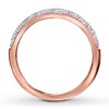 Thumbnail Image 2 of Previously Owned Anniversary Band 1/3 ct tw Round-cut Diamonds 10K Rose Gold