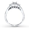 Thumbnail Image 2 of Previously Owned Bridal Set 1/3 ct tw Diamonds 10K White Gold