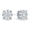 Thumbnail Image 0 of Previously Owned Diamond Earrings 1 ct tw Round-cut 14K White Gold
