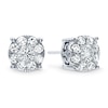 Thumbnail Image 1 of Previously Owned Diamond Earrings 1 ct tw Round-cut 14K White Gold
