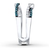 Thumbnail Image 3 of Previously Owned Enhancer Ring 1/2 cttw Diamonds 14K White Gold