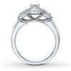 Thumbnail Image 2 of Previously Owned Diamond Engagement Ring 3/4 ct tw Round-cut 14K White Gold