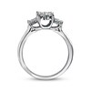 Thumbnail Image 2 of Previously Owned Multi-Diamond Engagement Ring 1 ct tw Round-cut 14K White Gold