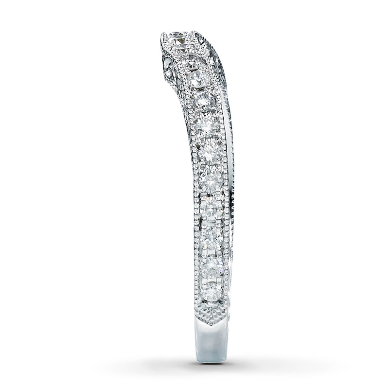 Main Image 3 of Previously Owned Neil Lane Diamond Band 1/3 ct tw 14K White Gold - Size 5