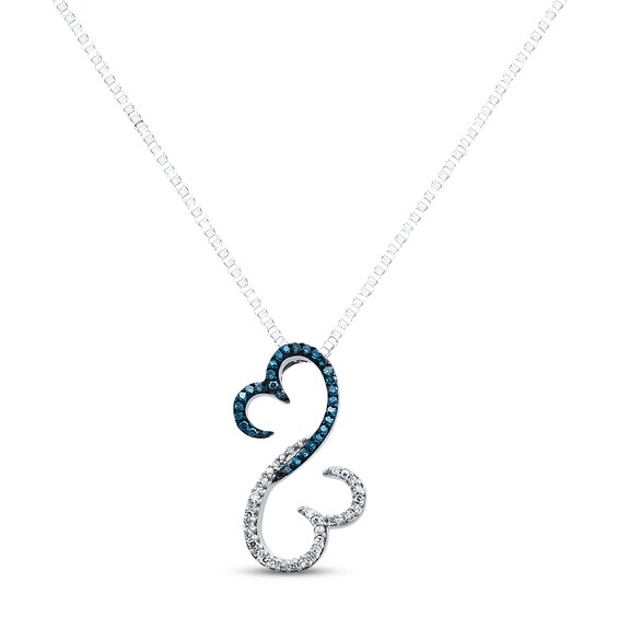 Previously Owned Necklace 1/6 ct tw Diamonds Sterling Silver