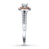 Thumbnail Image 3 of Previously Owned Diamond Engagement Ring 1/2 carat tw 10K Two-Tone Gold