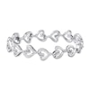 Thumbnail Image 1 of Previously Owned Diamond Bracelet 1/15 ct Sterling Silver 7.5&quot;