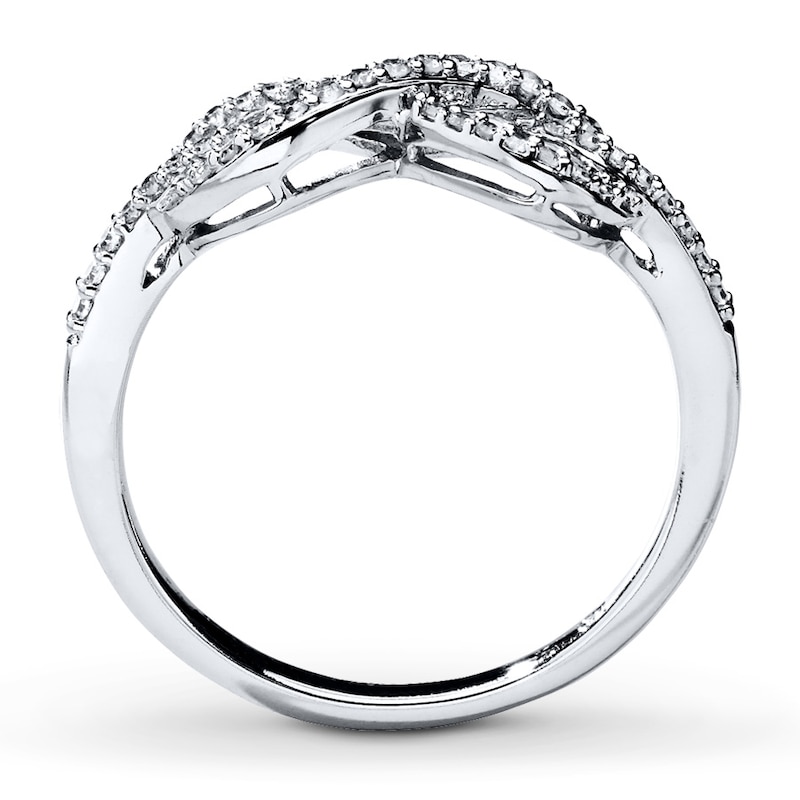Main Image 2 of Previously Owned Ring 1/5 ct tw Diamonds 10K White Gold