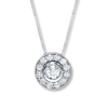 Thumbnail Image 1 of Previously Owned Diamond Necklace 1 ct tw 14K White Gold