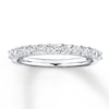 Thumbnail Image 1 of Previously Owned Diamond Anniversary Band 5/8 ct tw Round-cut 18K White Gold