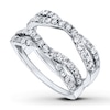Thumbnail Image 0 of Previously Owned Diamond Enhancer Ring 1 carat tw Round-cut 14K White Gold