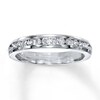 Thumbnail Image 1 of Previously Owned Diamond Band 1/4 ct tw Round-cut 14K White Gold
