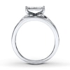 Thumbnail Image 2 of Previously Owned Diamond Engagement Ring 1/4 ct tw Round-cut 10K White Gold