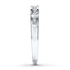 Thumbnail Image 2 of Previously Owned Diamond Wedding Band 1/20 ct tw 10K White Gold