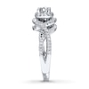 Thumbnail Image 3 of Previously Owned Diamond Engagement Ring 7/8 ct tw Round-cut 14K White Gold