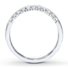 Thumbnail Image 2 of Previously Owned Diamond Anniversary Ring 1/2 ct tw Round-cut 14K White Gold