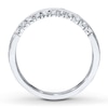 Thumbnail Image 1 of Previously Owned Diamond Anniversary Ring 1/2 ct tw Round-cut 14K White Gold