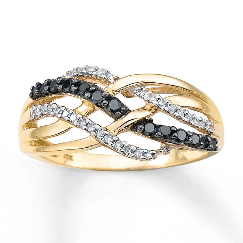 Main Image 1 of Previously Owned Ring 1/4 ct tw Diamonds 10K Yellow Gold