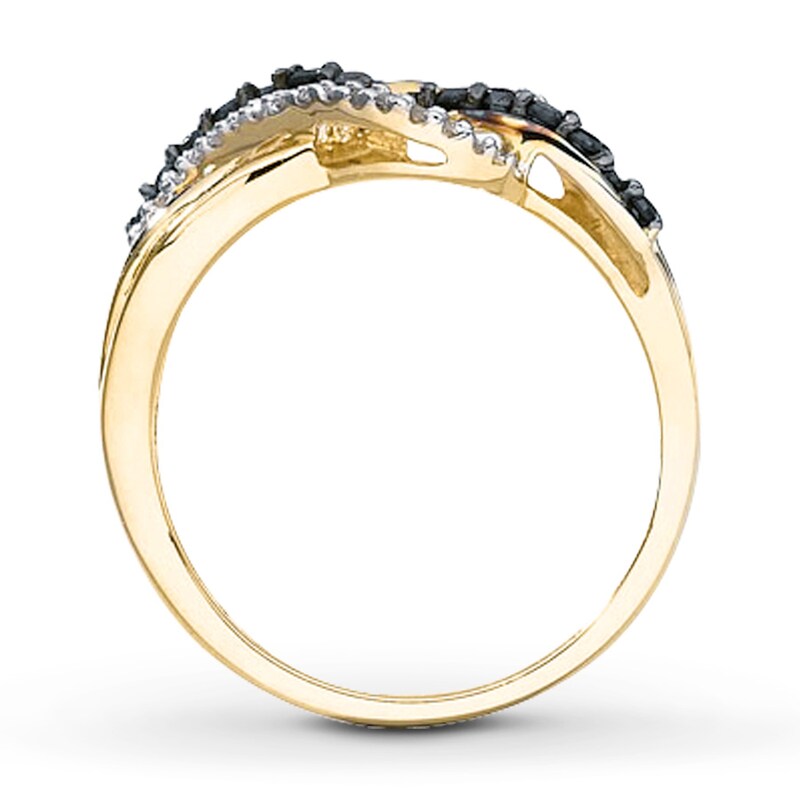 Main Image 2 of Previously Owned Ring 1/4 ct tw Diamonds 10K Yellow Gold