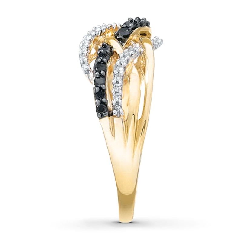 Main Image 3 of Previously Owned Ring 1/4 ct tw Diamonds 10K Yellow Gold