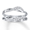 Thumbnail Image 0 of Previously Owned Diamond Enhancer Ring 1/5 ct tw Round-Cut 14K White Gold