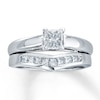 Thumbnail Image 4 of Previously Owned Ring 3/8 ct tw Diamonds 14K White Gold
