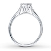 Thumbnail Image 1 of Previously Owned Diamond Ring 1/2 ct tw 14K White Gold